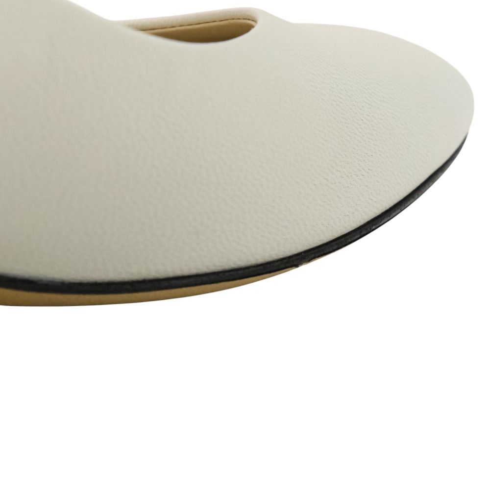  LOEWE ロエベ トイ レザー パンプス サイズ36 23 cm相当 ホワイト レディース 古着 ハイヒール パンプス パンプス