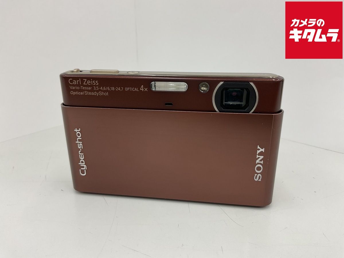 中古】 【難あり品】 ソニー Cyber-shot DSC-T77 ブラウン - メルカリ