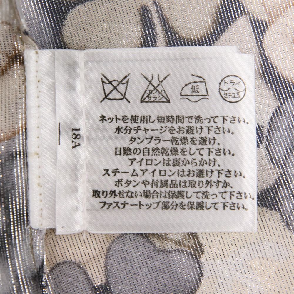 美品 CHANEL シャネル シュペット ココマークプリント リボンタイ付き