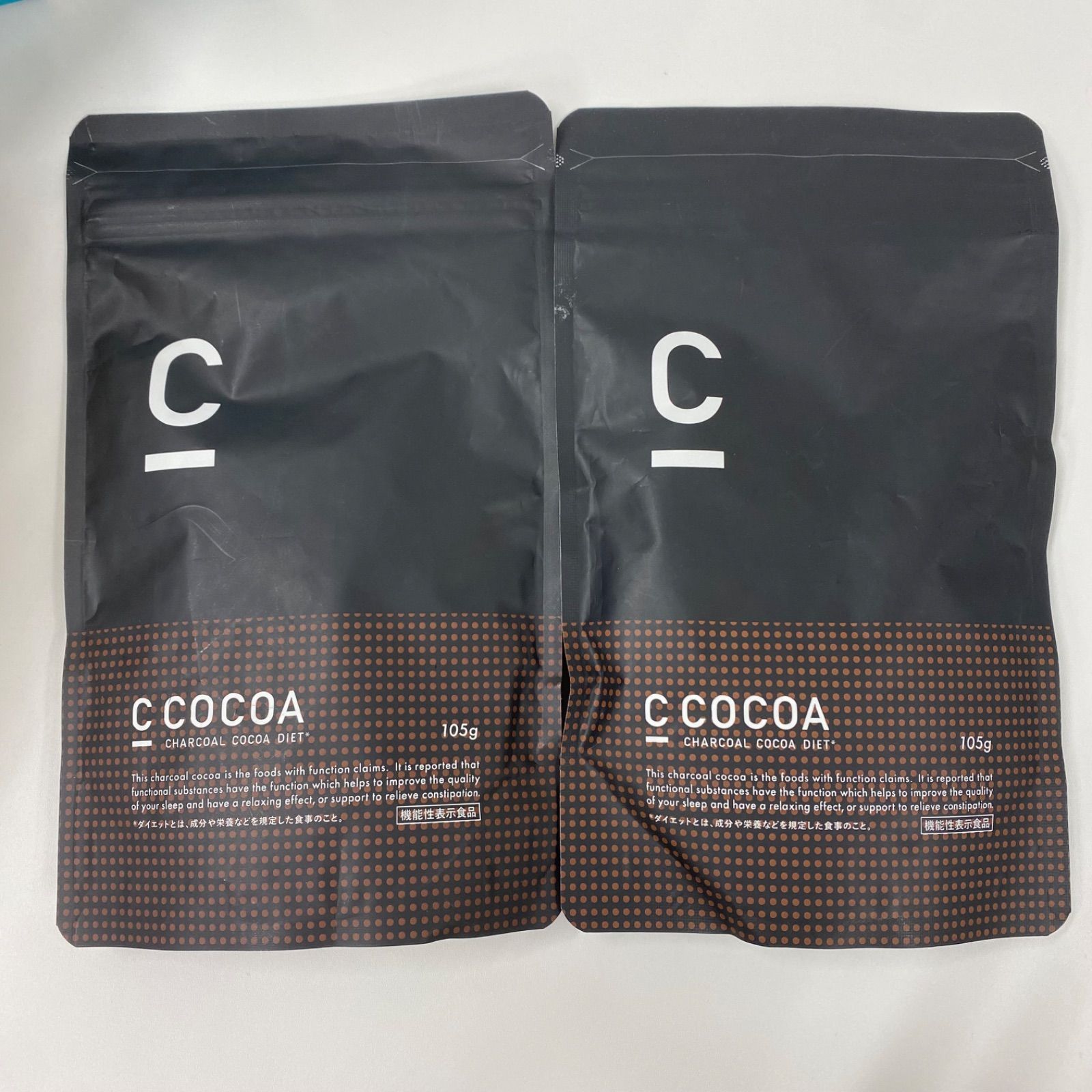 A7247 K C COCOA チャコール ココア ダイエット 105g 計2点セット 2607