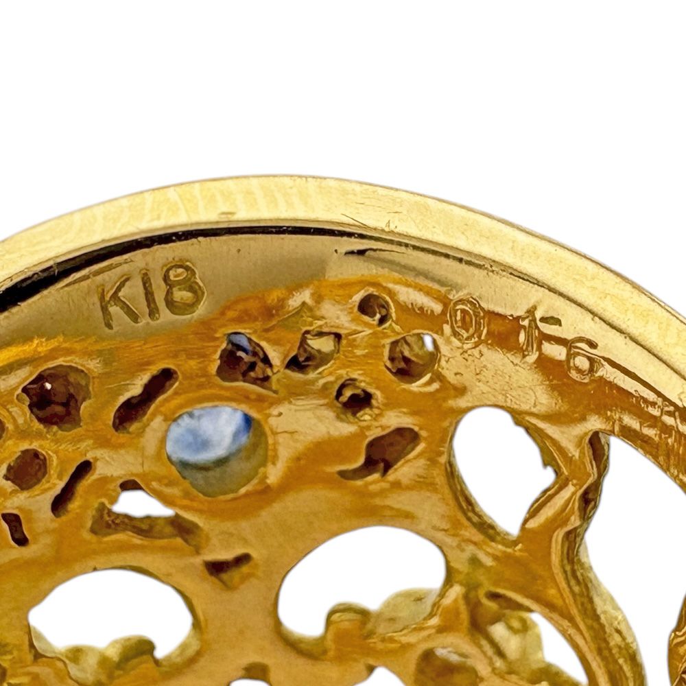 18イエローゴールド ルビー