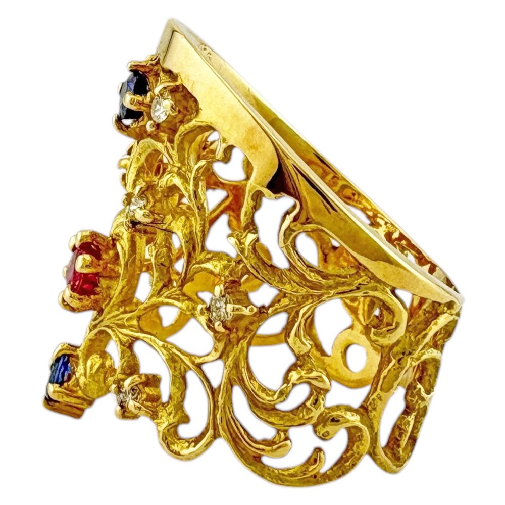 18イエローゴールド ルビー