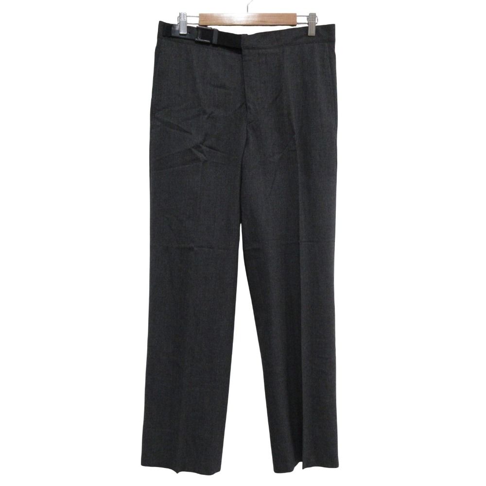 美品 GIORGIO ARMANI ジョルジオアルマーニ ベルト付き ウール