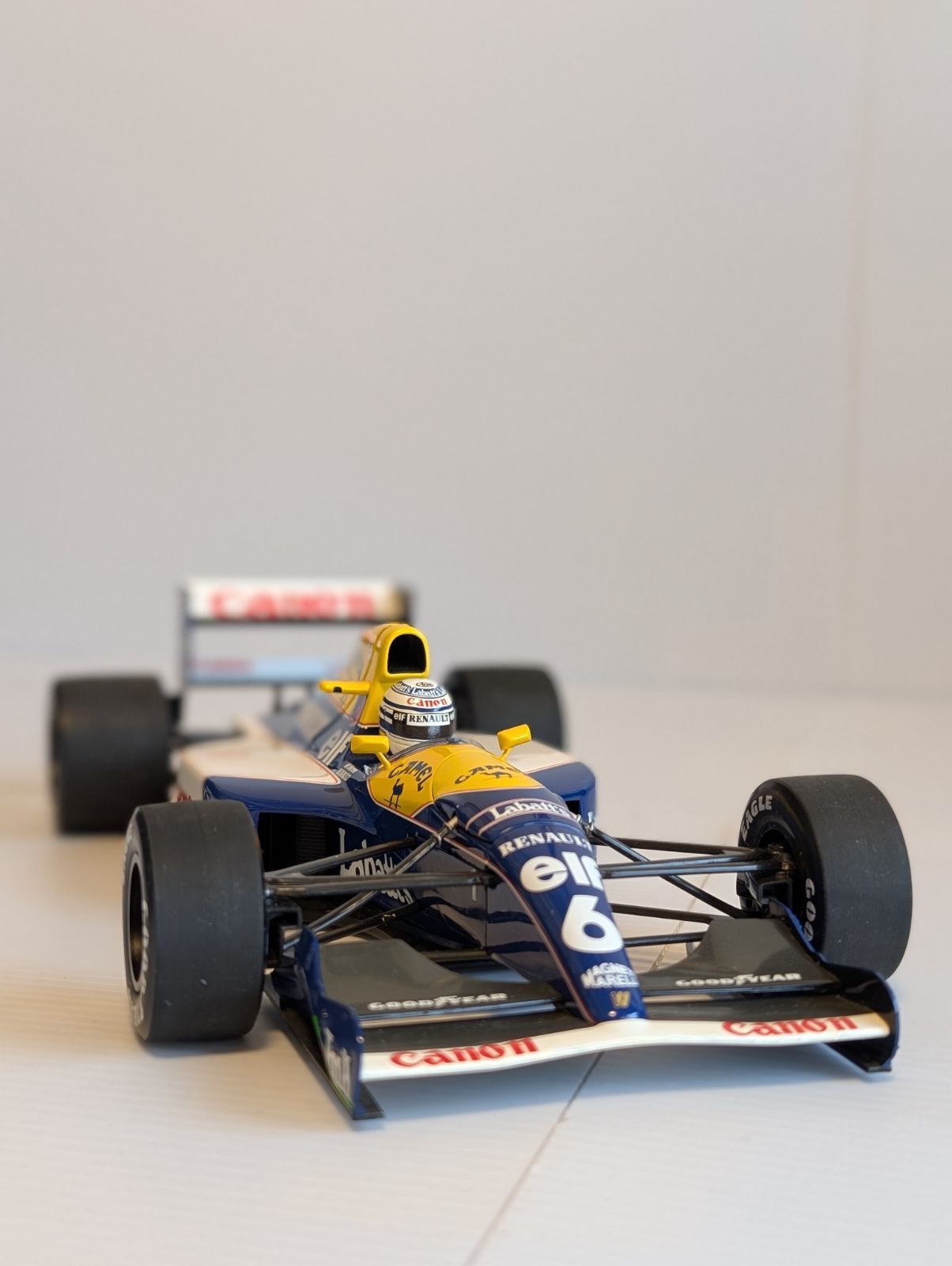 1/18 ミニチャンプス ウィリアムズ ルノー FW14 パトレーゼ キャメル 1/18 ミニチャンプス ウィリアムズ ルノー FW14 パトレーゼ キャメル 1