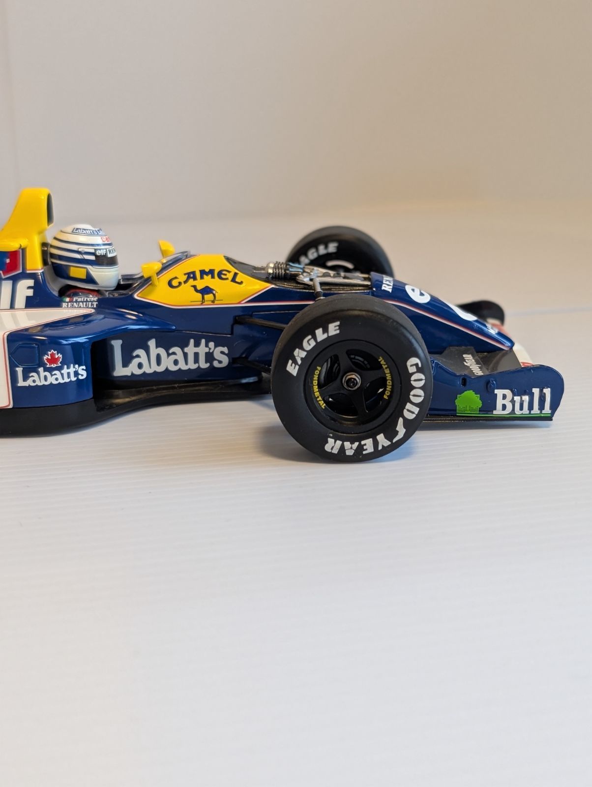 注意あり ミニチャンプス1/18 ウィリアムズFW14 リカルド・パトレーゼ