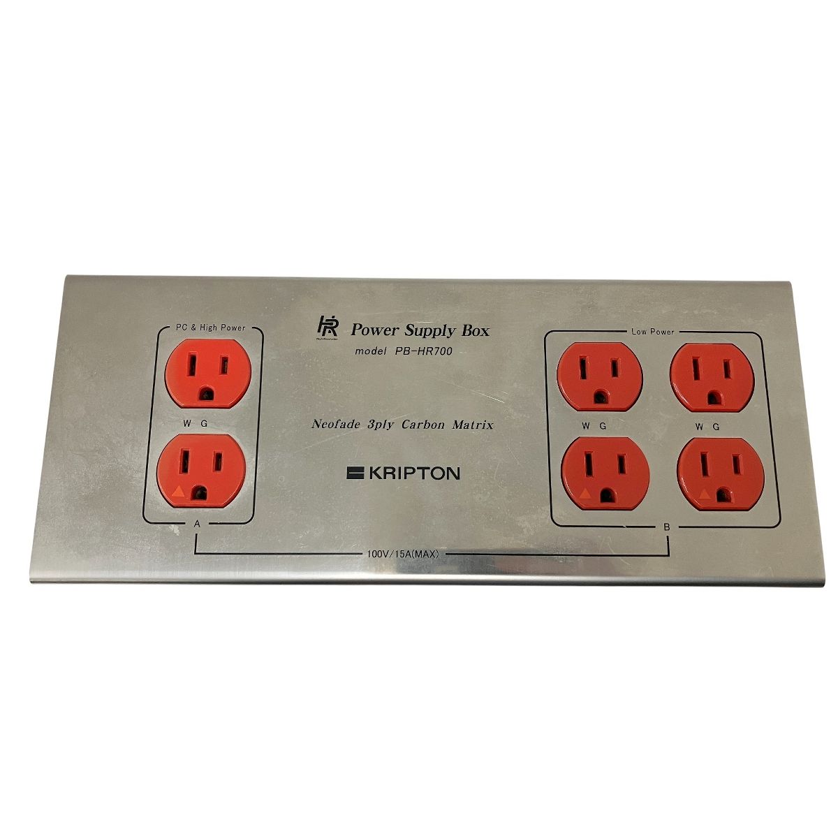 KRIPTON クリプトン PB-HR 700 6口 電源ボックス パワータップ オーディオ 電源タップ