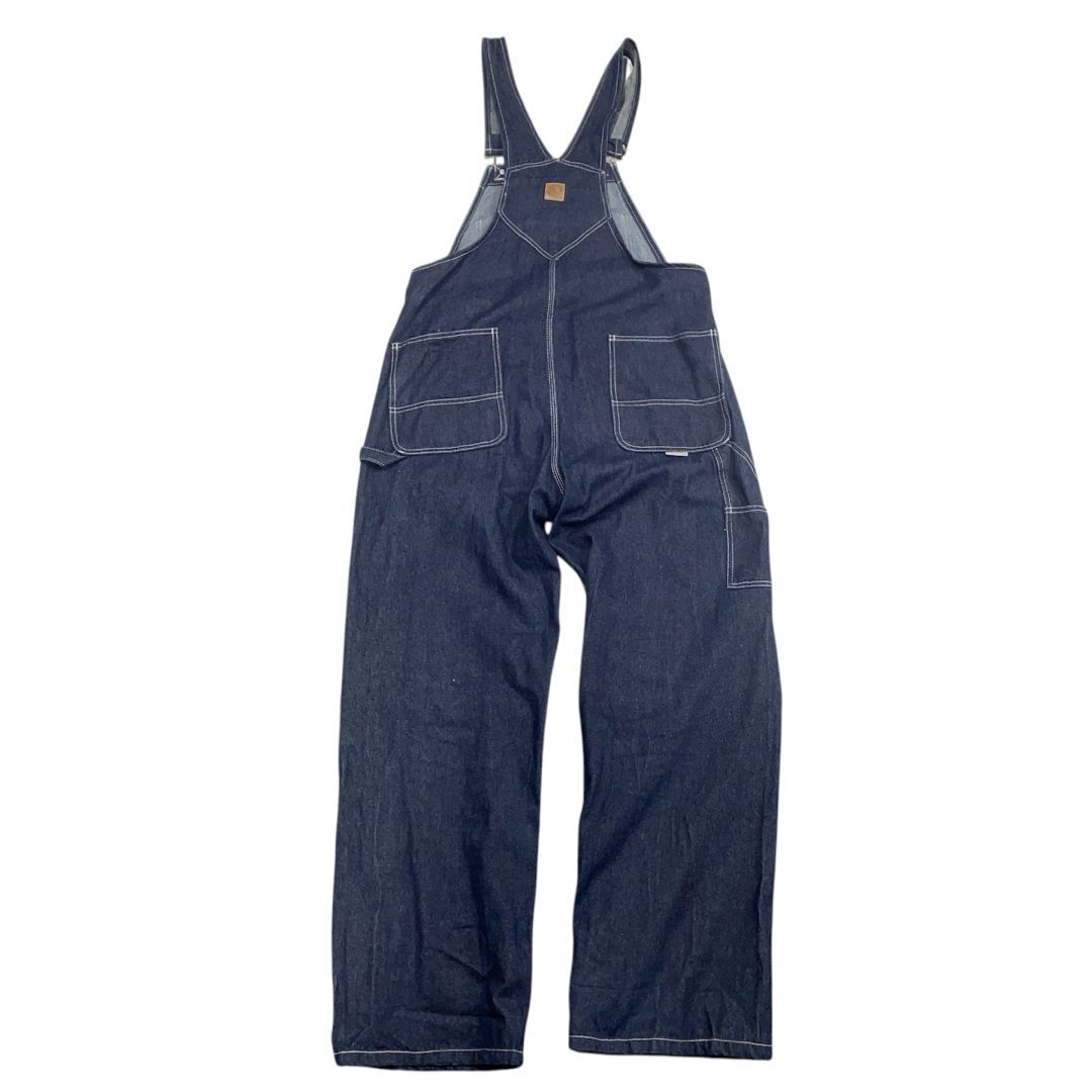 BERNE オーバーオール サロペット 濃紺 デニム W38L34 メンズL - メルカリ