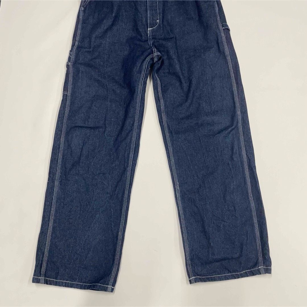BERNE オーバーオール サロペット 濃紺 デニム W38L34 メンズL - メルカリ