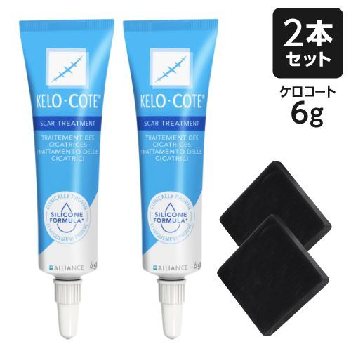 正規販売店 ケロコート 6g 2個セット kelo-cote 液状包帯 皮膚保護ジェル ニキビ跡 傷跡 やけど跡に 傷跡 シリコンジェル 一般医療機器 正規流通品 傷跡ケア 皮膚保護クリーム メール便