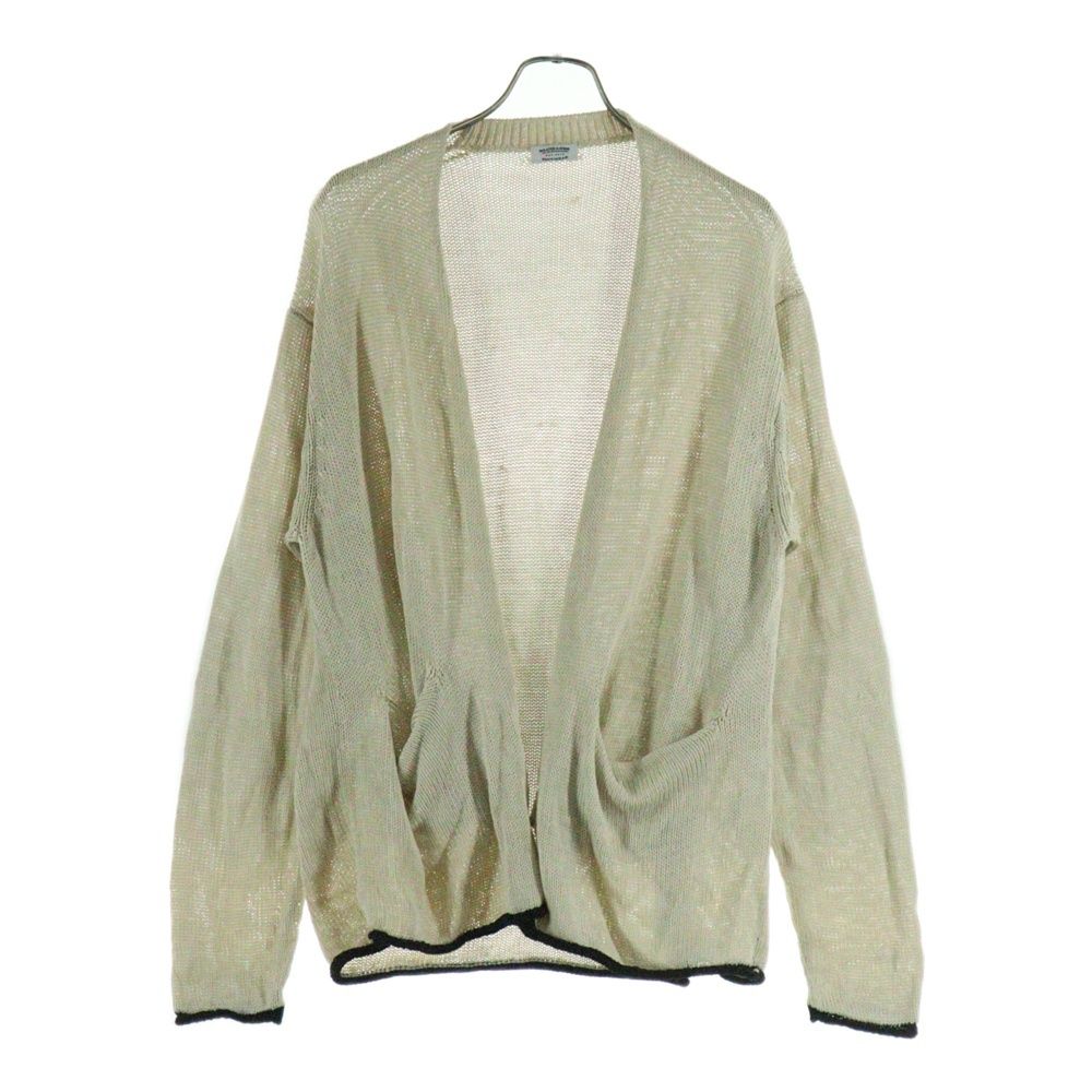 MAATEE-SONS マーティーアンドサンズ NO B CARDIGAN ノーボタン ニットカーディガン ベージュ MT3103-0101