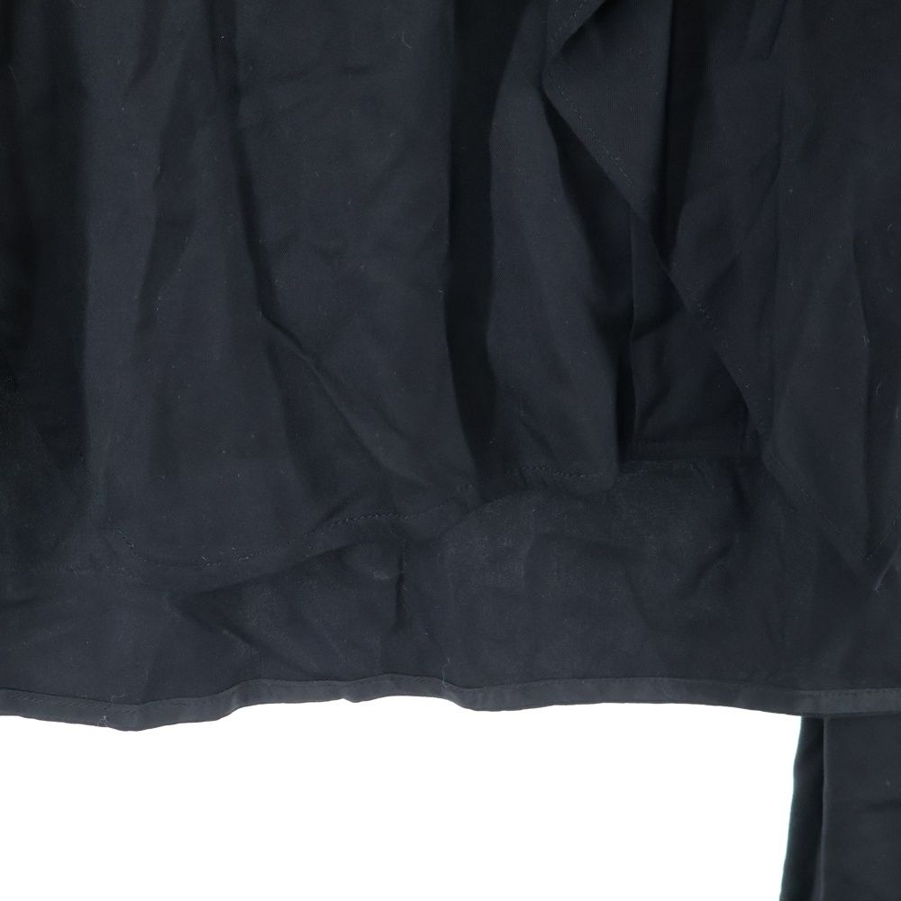  Y s ワイズ 05 SS リボンタイ 長袖 ブラウス シャツ ブラック YY-B 46-230 長袖 Tシャツ カットソー