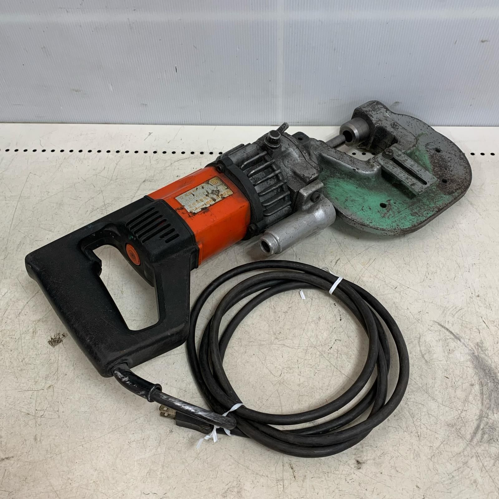 ♭♭IKURA SEIKI CO. LTD. 育良精機 電動油圧式ミニパンチャー 本体のみ オレンジ