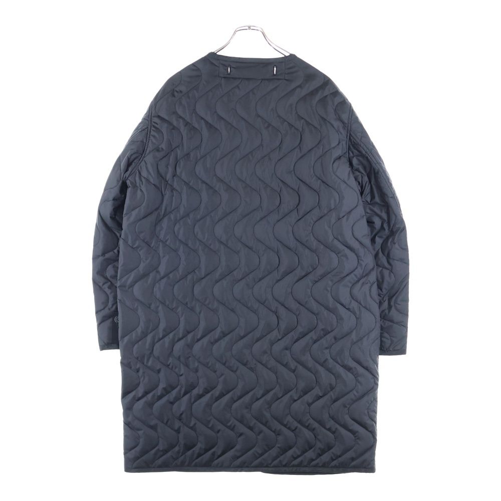 NO BRAND ノーブランド KAIKI 23AW ウェーブ キルティング ロング ライナー コート レディース ブラック KA232-QU