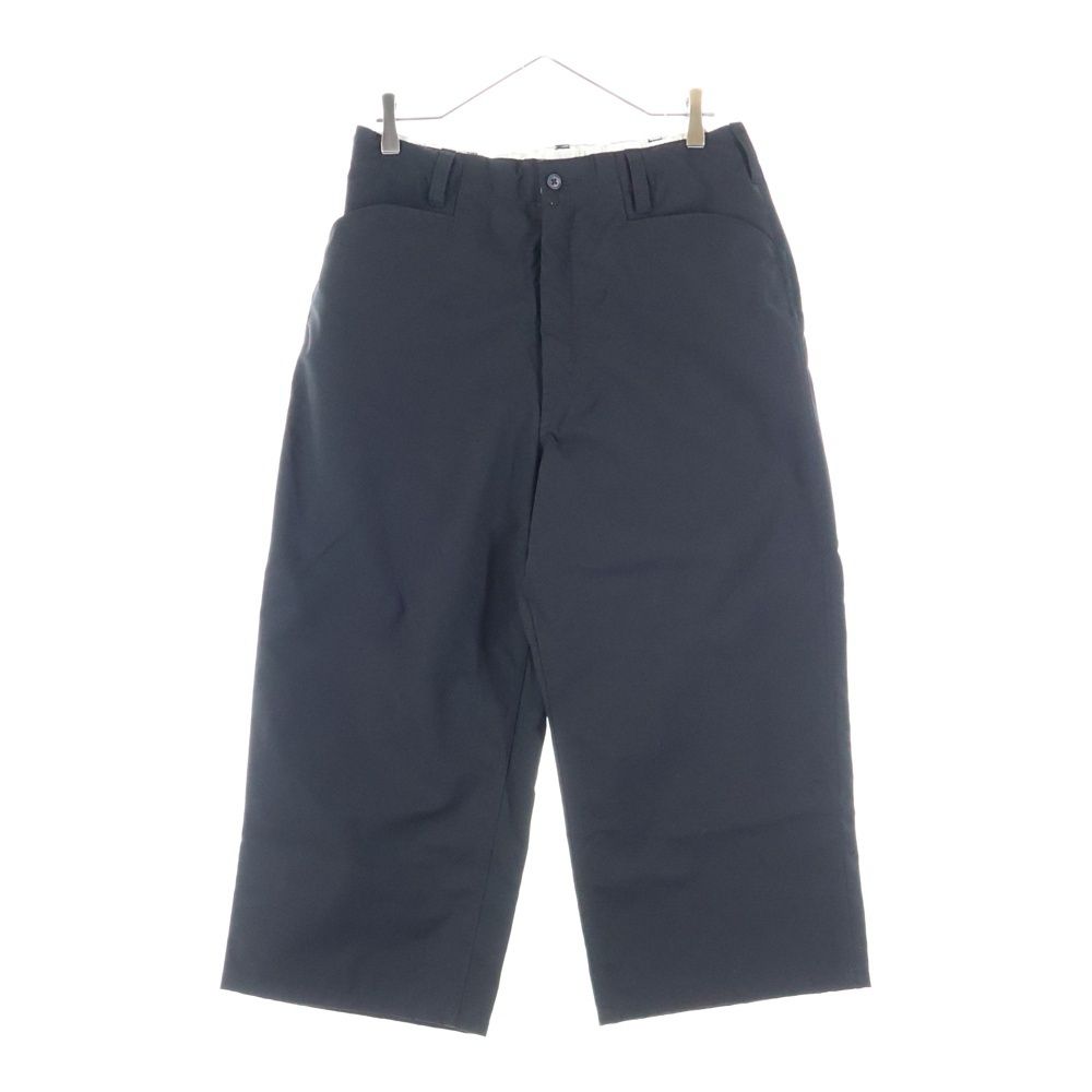 COOTIE PRODUCTIONS クーティー プロダクションズ ナイロン ドローストリング ストレートワイドパンツ ブラック