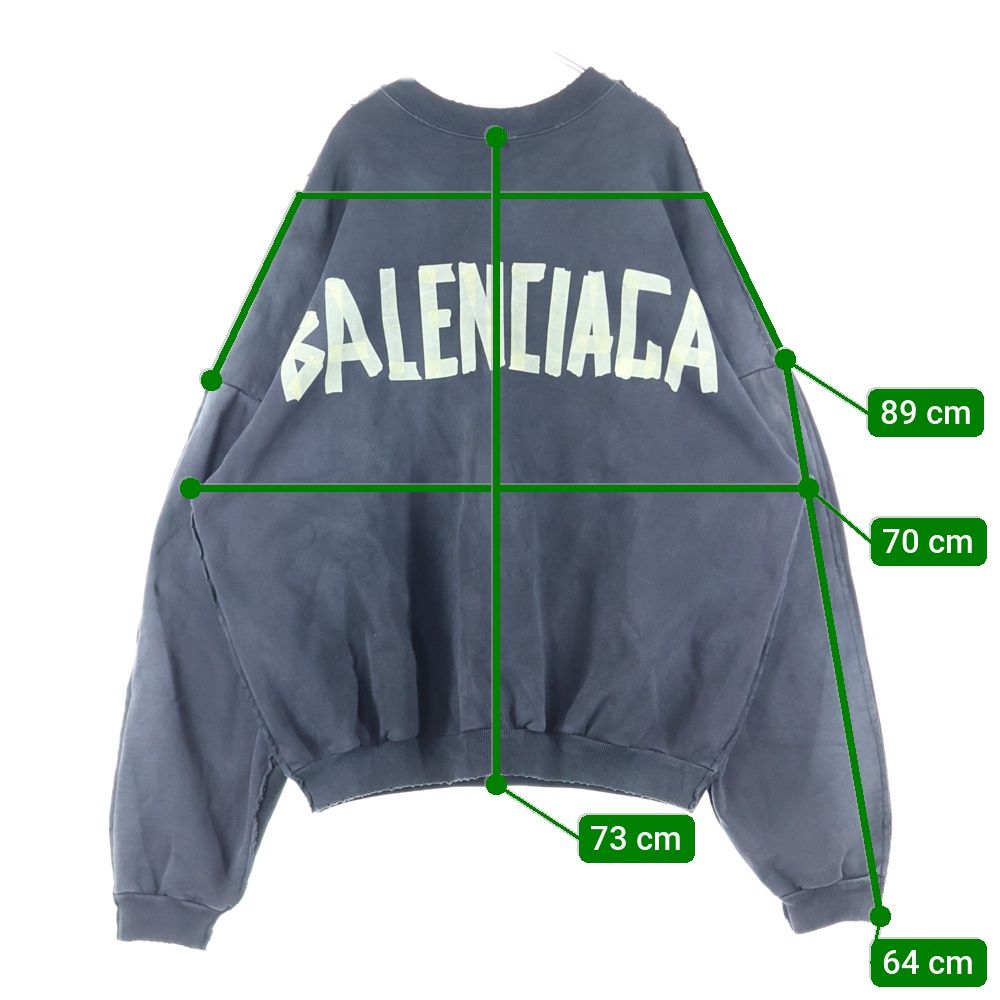 BALENCIAGA (バレンシアガ) 24SS Double Front Crew ダブルフロント