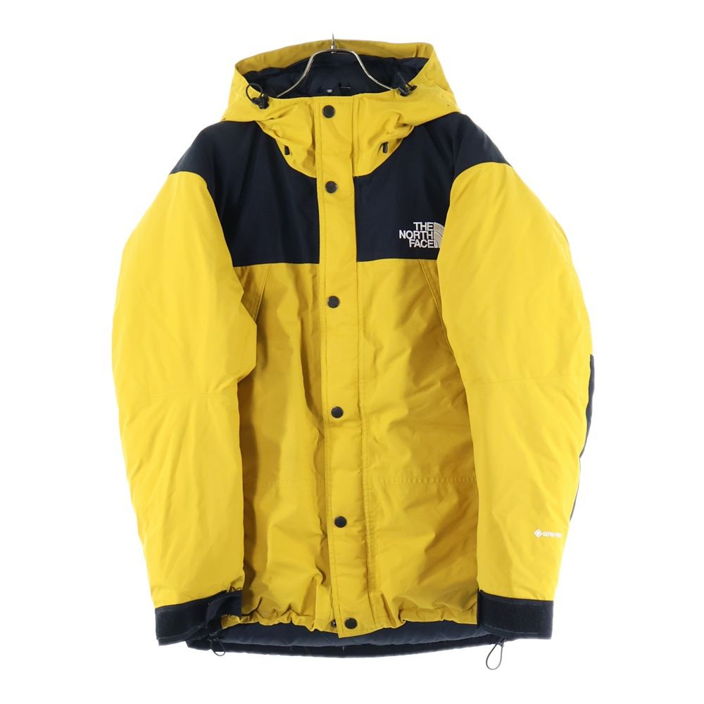 THE NORTH FACE ザノースフェイス MOUNTAIN DOWN JACKET GORE-TEX マウンテンダウンジャケット ゴアテックス イエロー ブラック ND91930