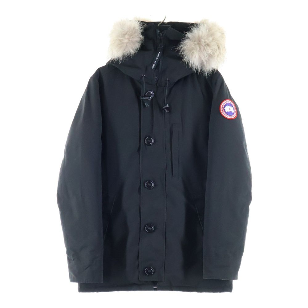 CANADA GOOSE カナダグース CHATEAU PARKA シャトーパーカー ファーフーデッド ダウンジャケット ブルゾン ブラック 3426MA