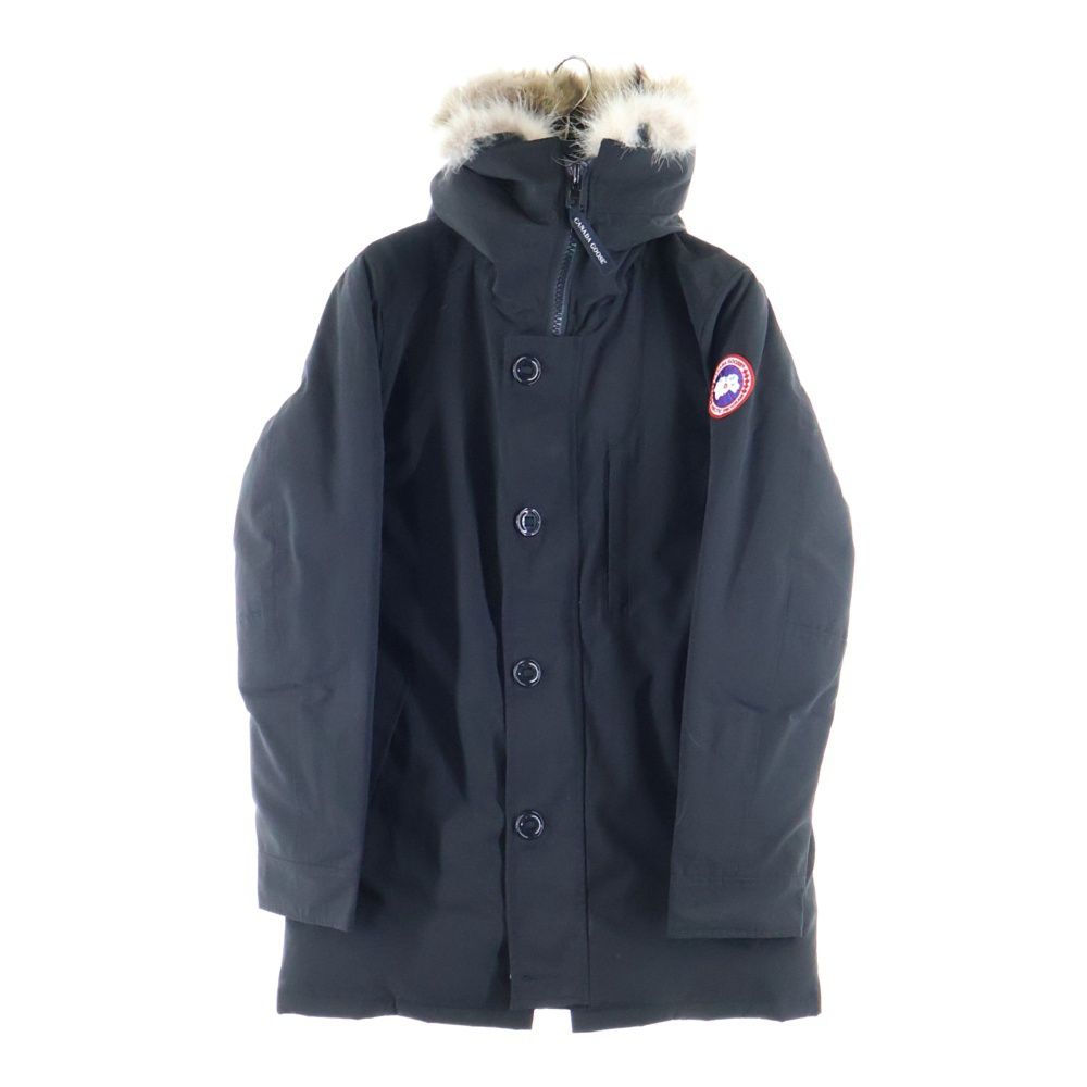 CANADA GOOSE カナダグース JASPER ジャスパー フーデッドジップアップボアダウンジャケット ブラック 3438JM