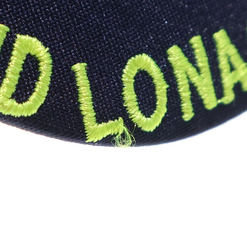 MARK&LONA (マークアンドロナ) LOGO SUN VISOR ロゴ刺繍サンバイザー