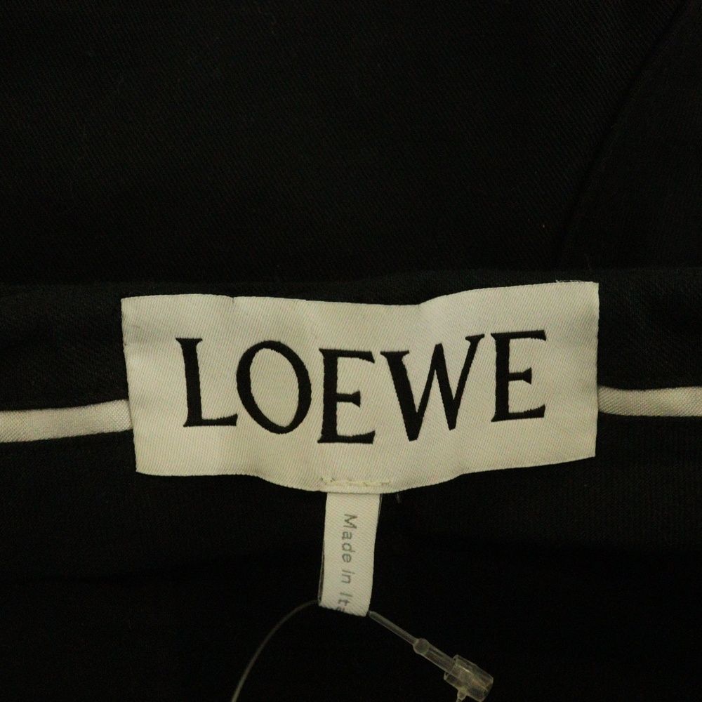 丁寧 LOEWE ロエベ CARGO TROUSERS AF アナグラム カーゴパンツ ブラック H526Y04X38 新品続々入荷中！