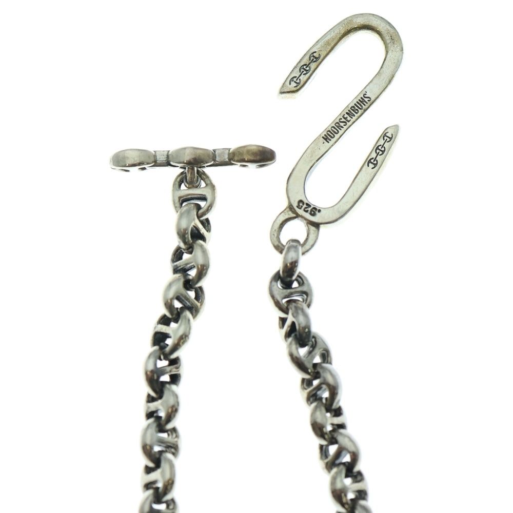 HOORSENBUHS ホーセンブース ウォレットチェーン ネックレス ダイヤ HOORSENBUHS (ホーセンブース) 5MM OPEN-LINK WALLET CHAIN WITH