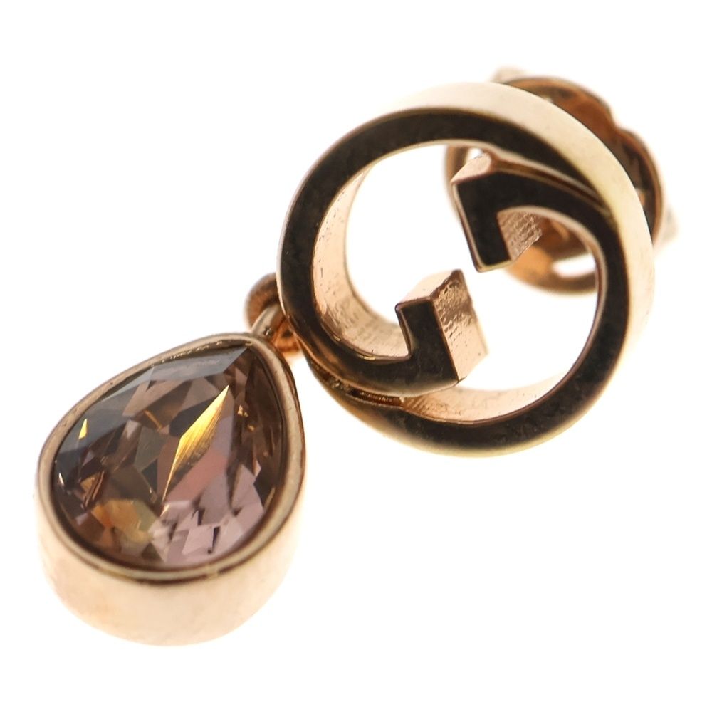  GUCCI グッチ ブロンディ クリスタル ドロップ ピアス ゴールド その他 ヘアアクセサリー