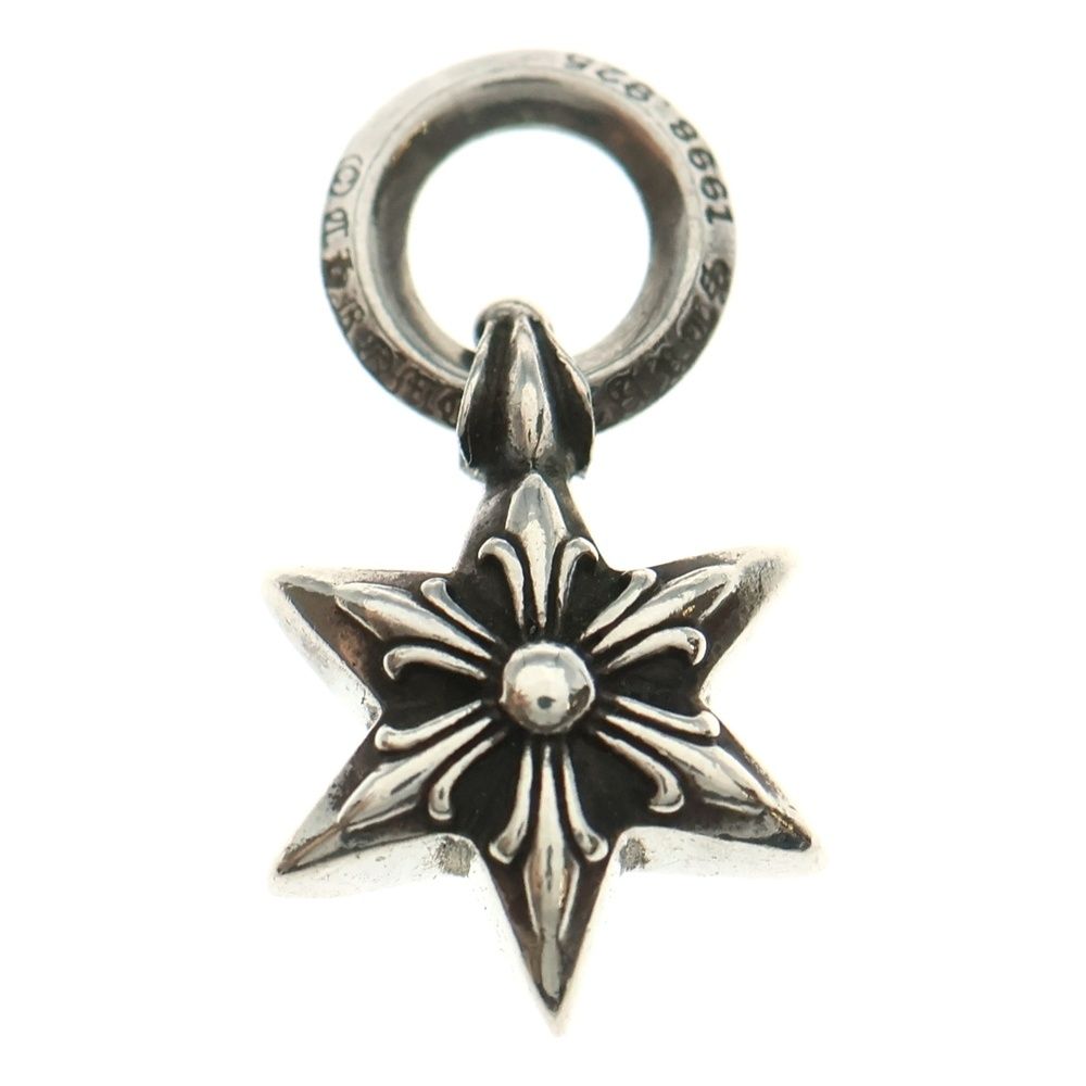 CHROME HEARTS クロムハーツ 6POINT STAR CHARM 6ポイントスターチャーム ペンダントトップ シルバー BCA204