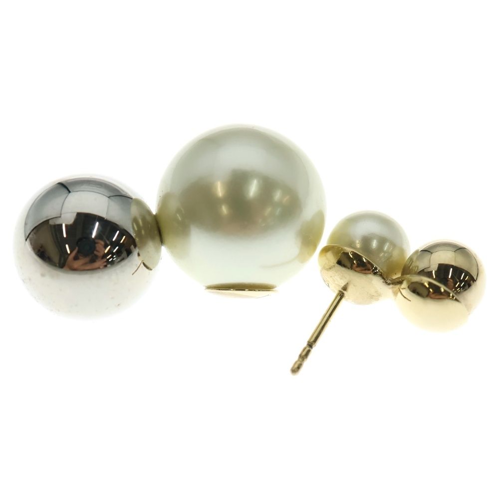 トライバル パールモチーフピアス