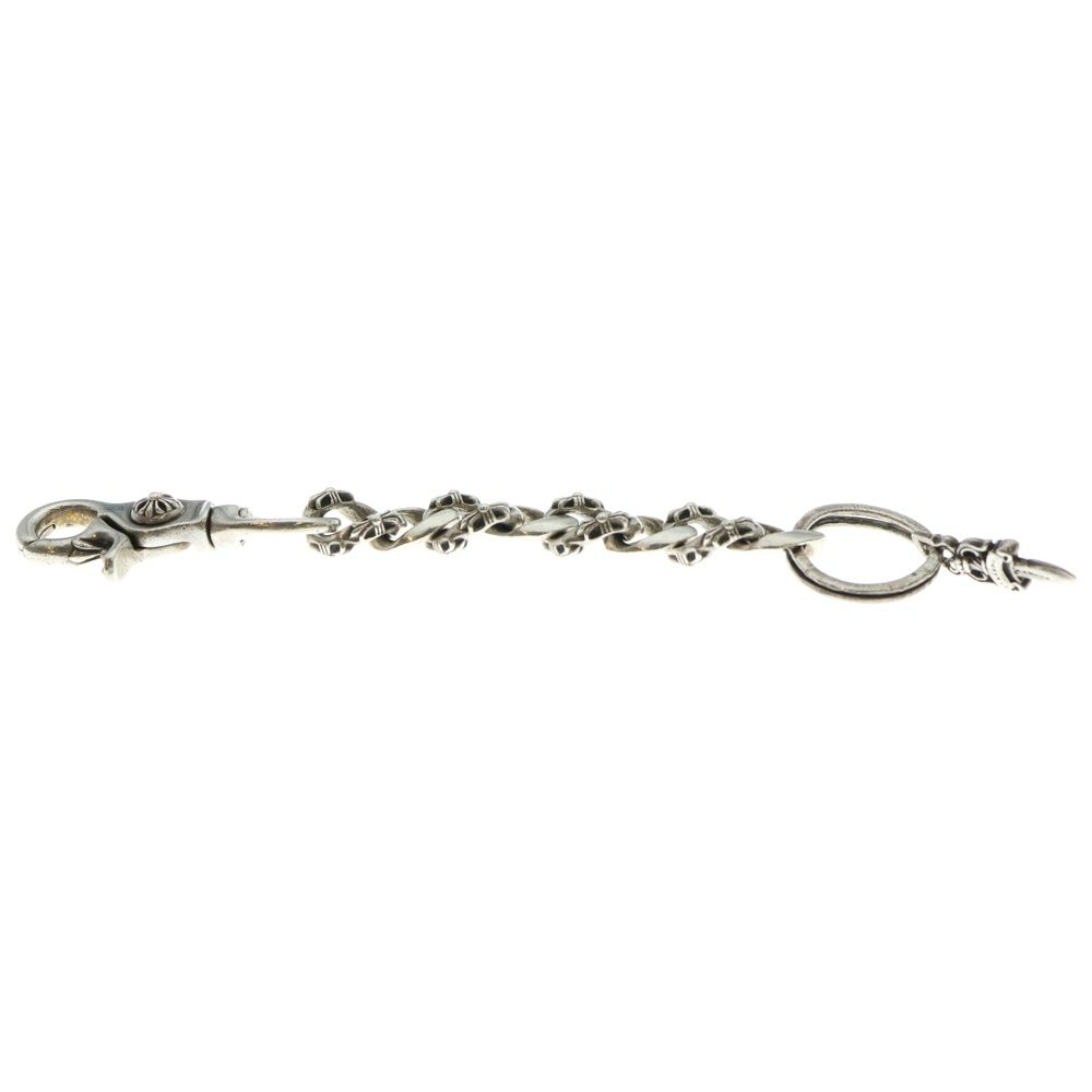 【激レア】クロムハーツ　ファンシーキーチェーン　ロング ブランド古着】ロングファンシーリンク キーチェーン（キーケース/キー