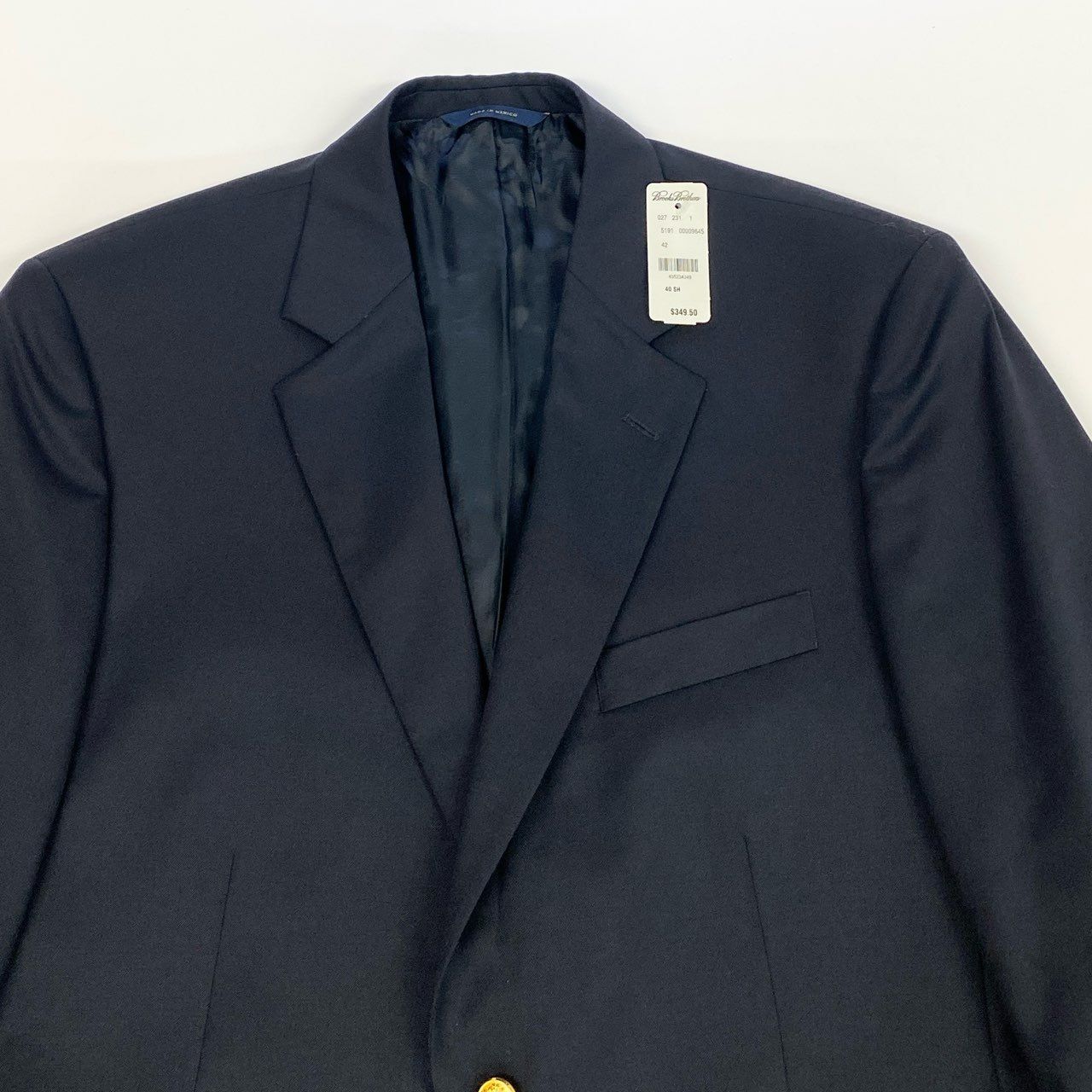 16k10 《新品未使用》 Brooks Brothers ブルックスブラザーズ 金ボタン