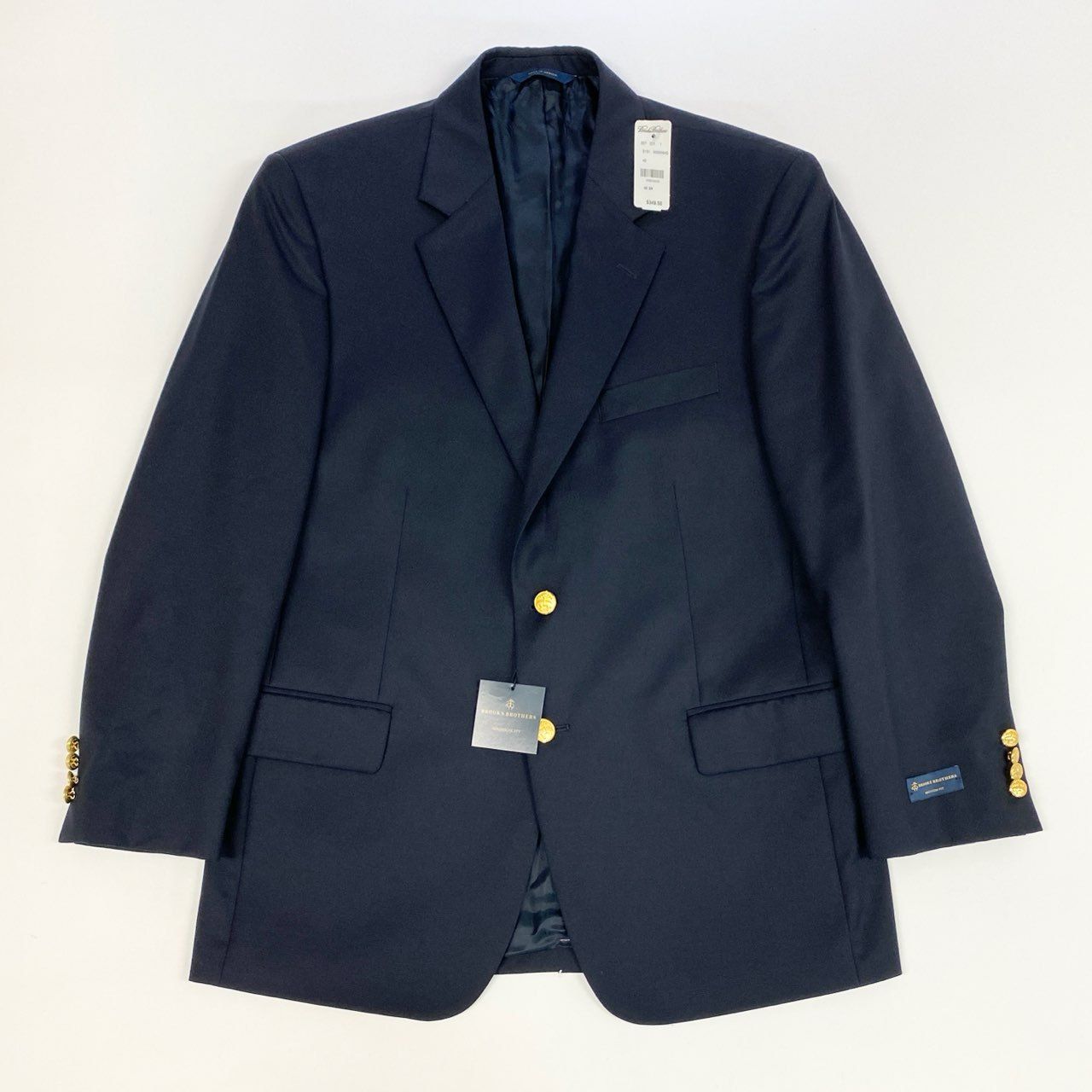 Brooks Brothers テーラードジャケット　金ボタン　42 紺ブレ1 楽天市場】ブルックスブラザーズ 金ボタンの通販