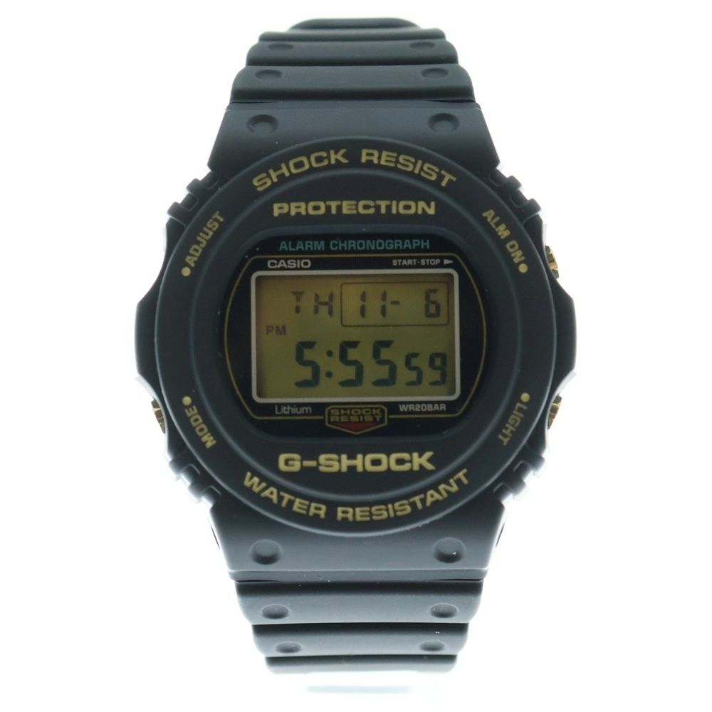 CASIO G-SHOCK カシオ ジーショック 35TH ANNIVERSARY 35周年記念 モデル 腕時計 ウォッチ ブラック ゴールド DW-5735D-1BJR
