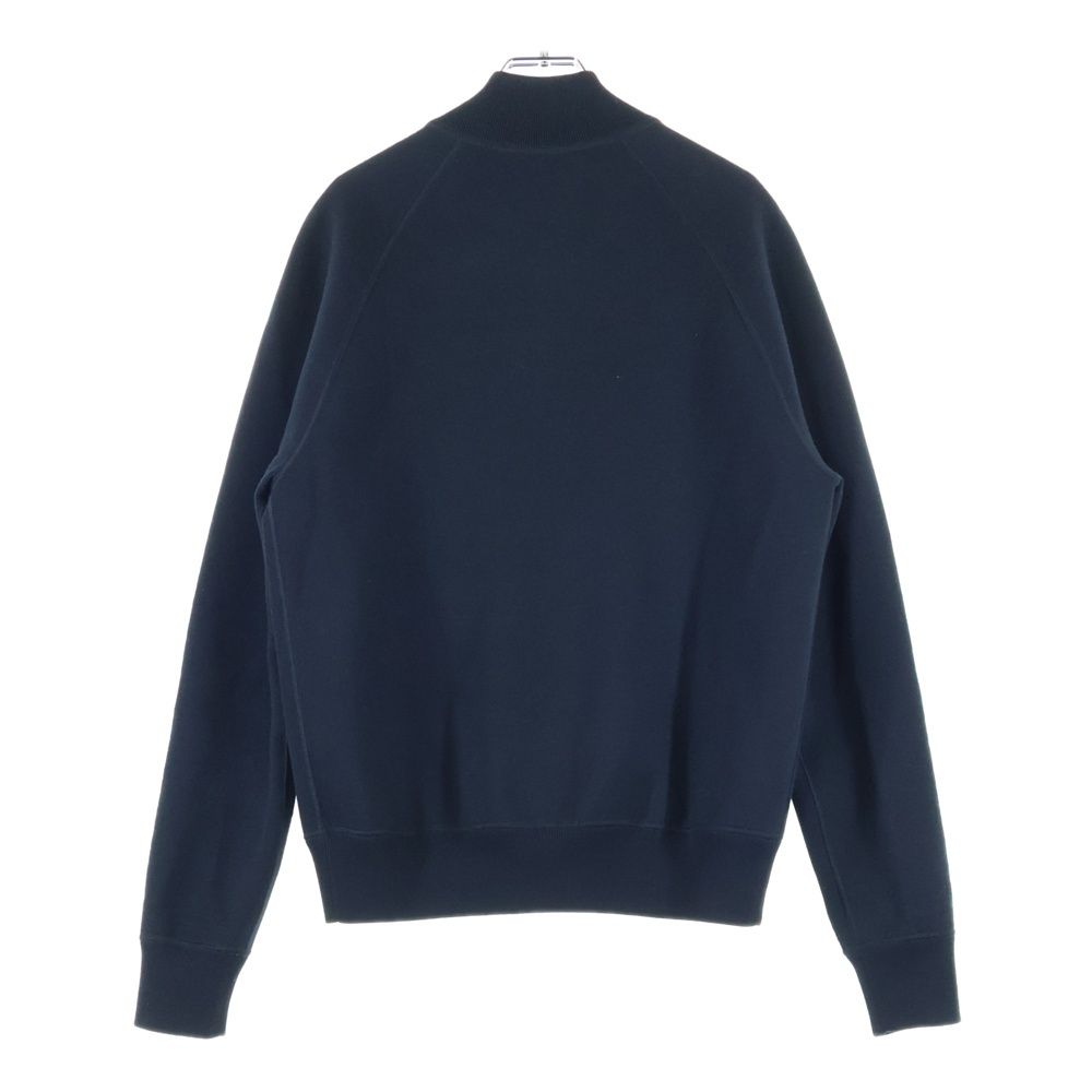 LOUIS VUITTON ルイヴィトン 21SS リバーシブル モノグラム トラックブルゾン ウールニット ジップアップ ボンバージャケット ブラック RM211M ZMA HKN05W