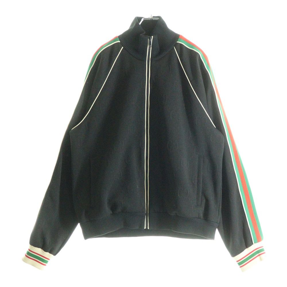 GUCCI グッチ GG Jersey Jacquard Track Jacket ジャガードトラックジャケット ブラック 662270 XJDE9