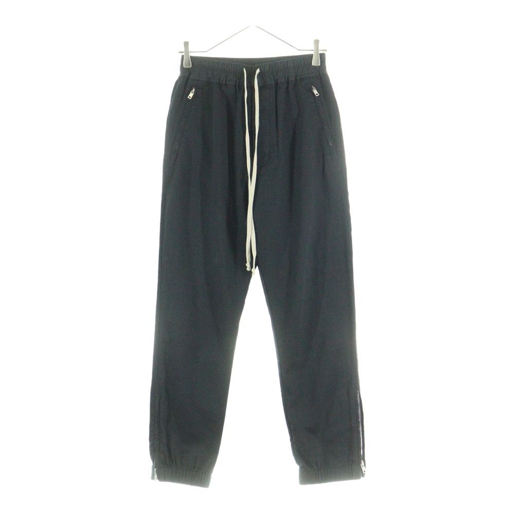 Rick Owens リックオウエンス 19AW Larry Track Pants ラリー ドローストリング トラックパンツ ブラック RP19F5313-WT