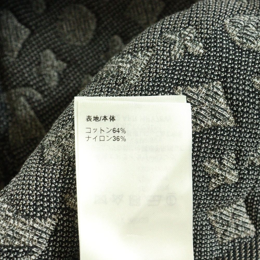 LOUIS VUITTON ルイヴィトン ×KID SUPER 23AW Monogram Cotton Jersey Bomber ×キッドスーパー モノグラム カモ柄 ボンバージャケット ブラック ホワイト RM232 AFR HPY78W ODELLYA_COM