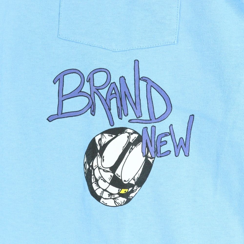 CHROME HEARTS (クロムハーツ) ×MATTY BOY PPO BRAIN NEW T-SHIRT BLUE