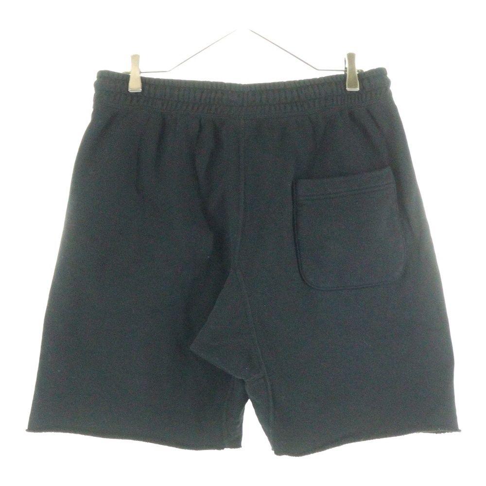 SAINT MICHAEL セントマイケル SWEAT SHORTS ロゴプリントスウェットハーフパンツ ブラック SM-YS8-0000-046