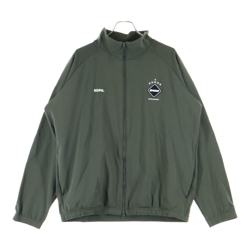 F.C.R.B. F.C.Real Bristol FCRB エフシーアールビー エフシー ルブリストル 24SS PDK JACKET ピーディーケー ジップアップトラックジャケット ジャージ カーキ FCRB-240002