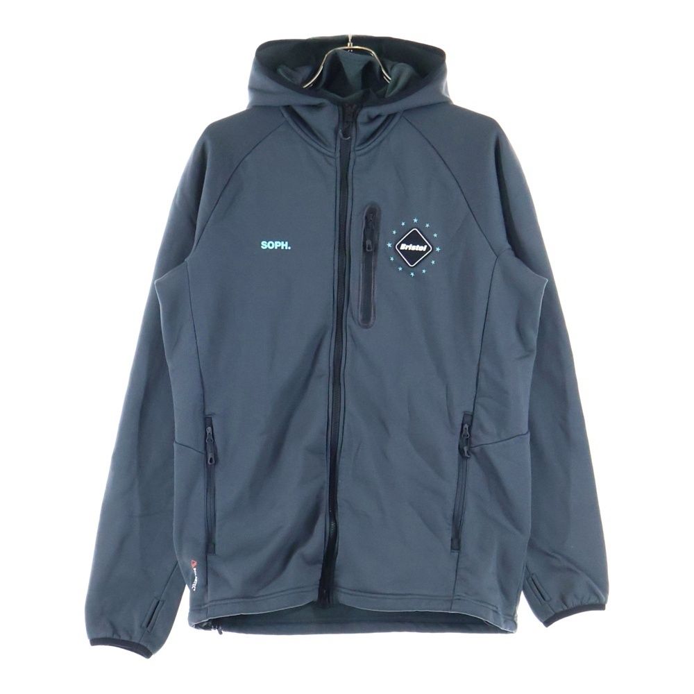 F.C.R.B. エフシーアールビー 22AW ポーラーテック フリース パワー ストレッチ ゲーター フーデッドジップアップパーカー FCRB-222052