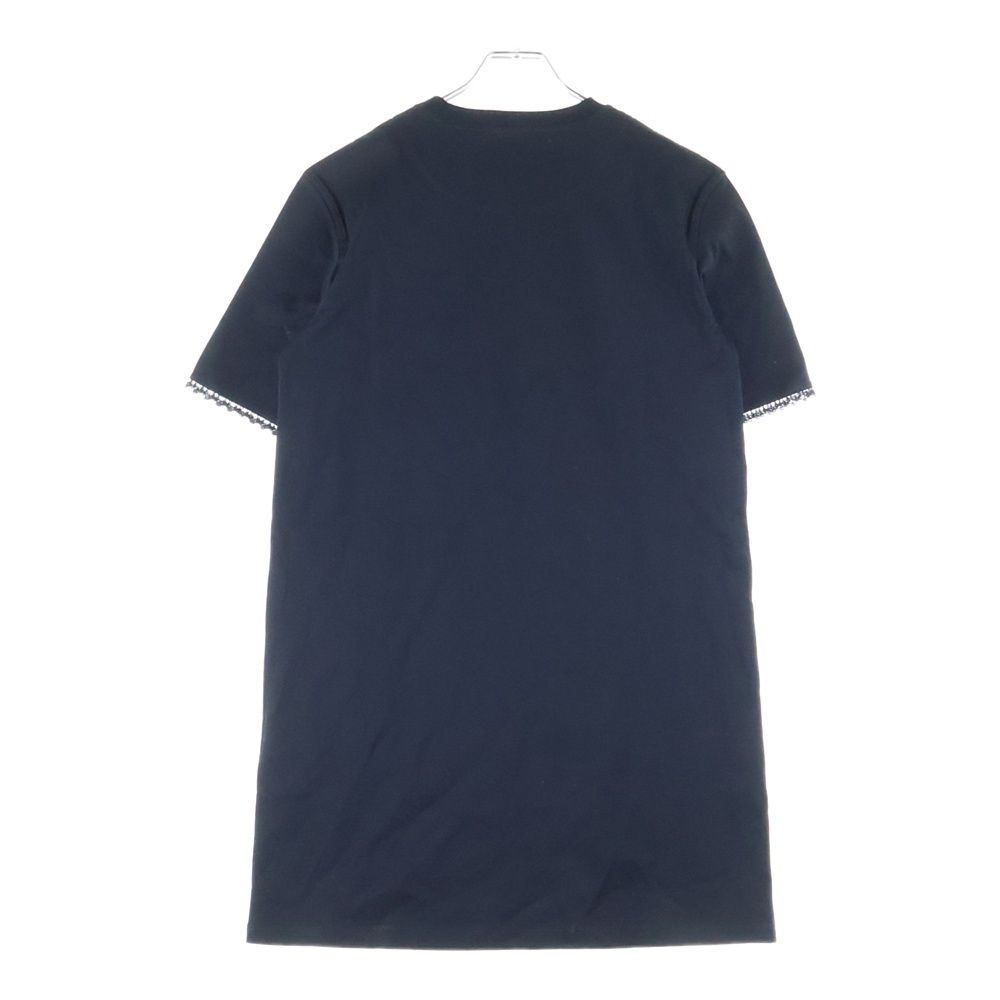 HERMES エルメス コットン カットワンピース ブラック レディース