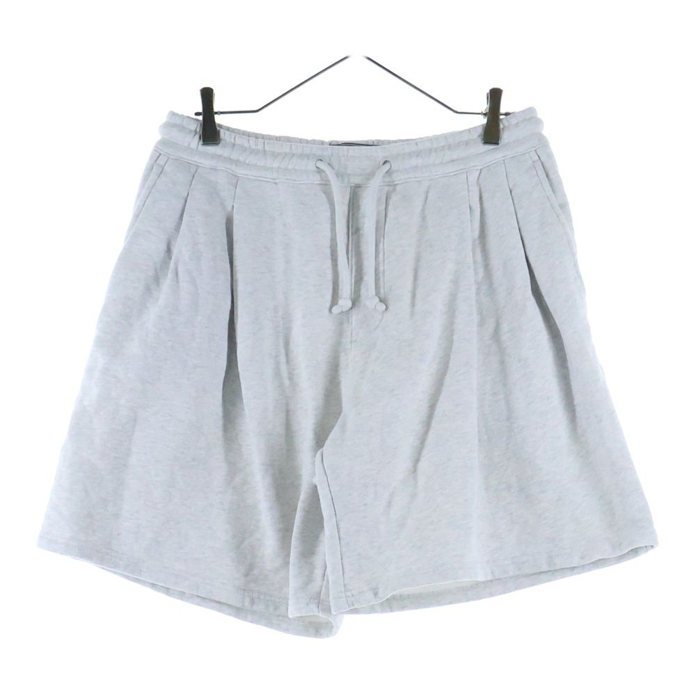 KITH キス ロゴ刺繍 スウェットハーフパンツ グレー