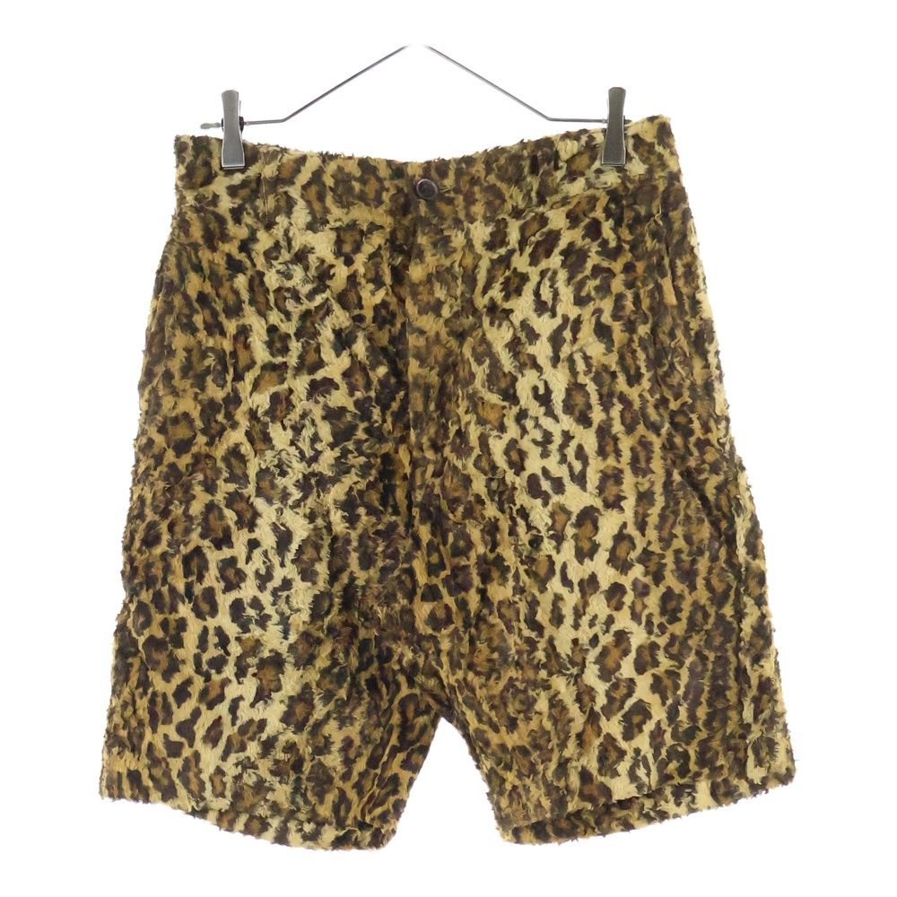 GOODENOUGH グッドイナフ 90S 初期 レオパード ファー ショートパンツ ハーフパンツ ショーツ ブラウン