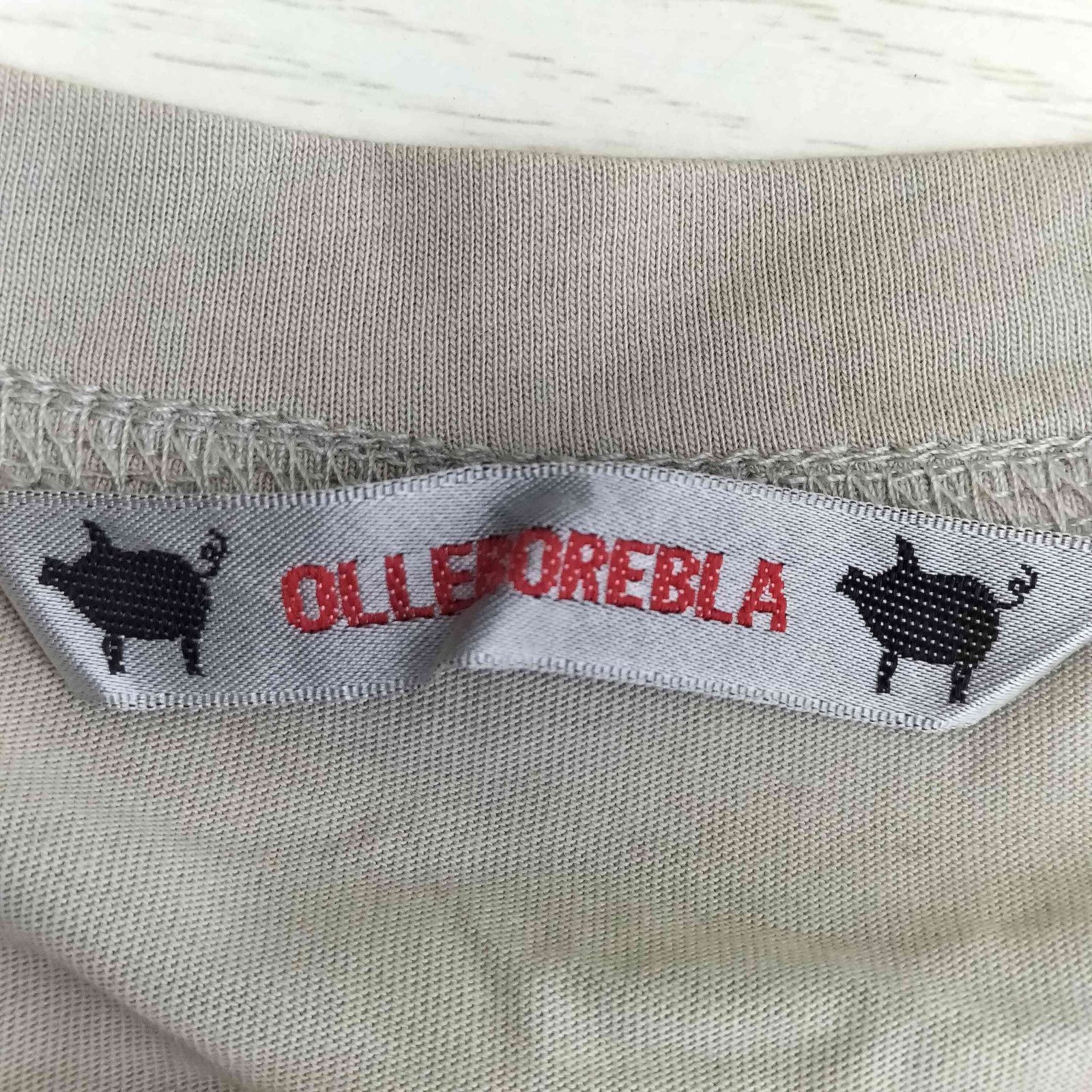 【美品】OLLEBOREBLA アルベロベロ　スパッツ　お花と鳥とブタさん 美品】OLLEBOREBLA アルベロベロ スパッツ お花と鳥とブタさん 美品