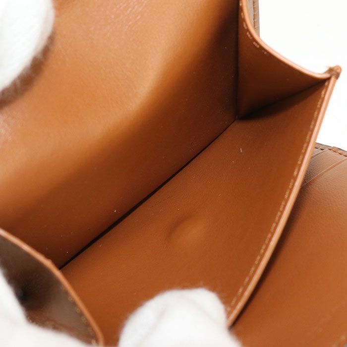  CELINE セリーヌ スモール フラップウォレット トリオンフ 10 D 78 3 BZG.04 LU 三折財布 ラムスキン レディース 三つ折り財布 折り財布