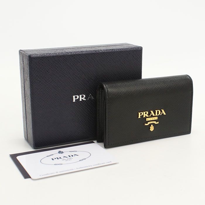 PRADA プラダ カードケース 1MC122 名刺入れ サフィアーノレザー レディース