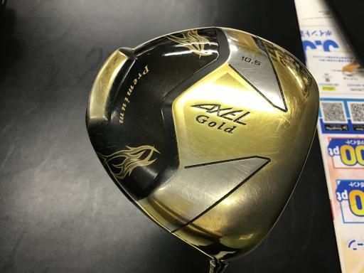 ツルヤ AXEL Gold Premium 4 ドライバー 10.5° R 高反発】新アクセルゴールドプレミアム｜つるやゴルフ