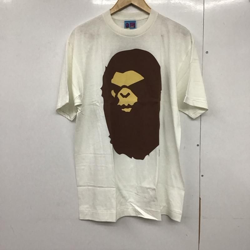 BAPE ベイプ Tシャツ 半袖 半袖カットソー プリントTシャツ クルーネックカットソー