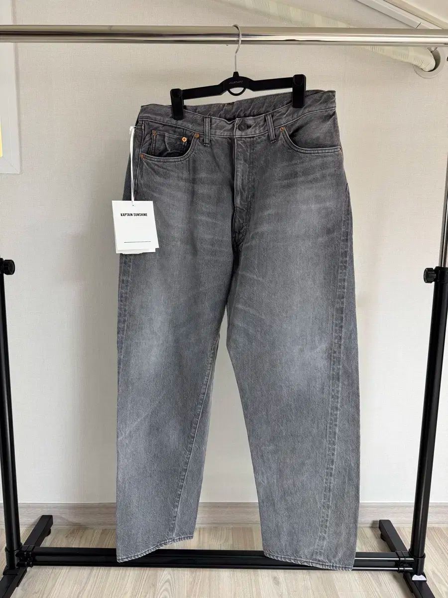 KAPTAIN SUNSHINE キャプテンサンシャイン 5P ジッパーフロント デニムパンツ サイズ32