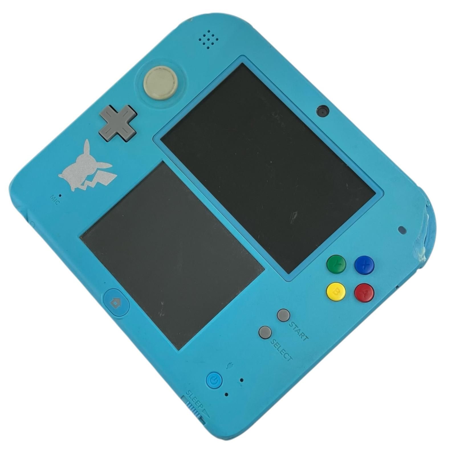 186000 動作確認済み Nintendo 任天堂 ニンテンドー2DS ポケモンコラボ FTR-001  [250123HM040017] 楽天市場】ポケモン 本体同梱版 ニンテンドー2DS ポケットモンスター